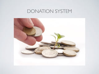 DONATION SYSTEM
 