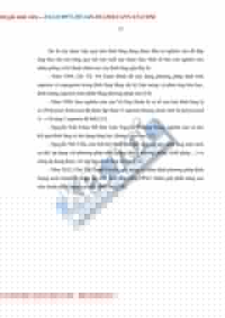 tài giá sinh viên – ZALO:0973.287.149-TEAMLUANVAN.COM
Tải tài liệu tại kết bạn zalo : 0973.287.149
13
Do là cây dược liệu quý nên đinh lăng đang được đầu tư nghiên cứu để đáp
ứng nhu cầu mở rộng quy mô sản xuất cây dược liệu. Một số báo cáo nghiên cứu
nhân giống và kĩ thuật chăm sóc cây đinh lăng gần đây là :
- Năm 1992, GS. TS. Võ Xuân Minh đã xây dựng phương pháp định tính
saponin và sapogenin trong đinh lăng bằng sắc ký lớp mỏng và phản ứng hóa học,
định lượng saponin toàn phần bằng phương pháp cân [10].
- Năm 1998, theo nghiên cứu của Vũ Duy Huân lá và rễ của loài đinh lăng lá
xẻ (Polyscias fruticosa) đã phân lập được 8 saponin khung olean mới là polysciosid
A → H cùng 3 saponin đã biết [11].
- Nguyễn Trần Châu, Đỗ Mai Anh, Nguyễn Phương Dung, nghiên cứu và cho
kết quả đinh lăng có tác dụng tăng lực, kháng viêm cao [12].
- Nguyễn Thế Viễn, cho biết Kỹ thuật làm đất và trồng cây đinh lăng một cách
cụ thể, áp dụng với phương pháp nhân giống thông thường (nhân, chiết ghép,…) và
cũng áp dụng được với cây con đinh lăng invitro [13].
- Năm 2012, Chừ Thi Thanh Huyền, xây dựng và thẩm định phương pháp định
lượng acid oleanolic trong cao khô đinh lăng bằng HPLC nhằm góp phần nâng cao
tiêu chuẩn chất lượng cao khô đinh lăng [14].
 