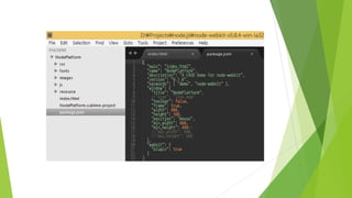 node-webkit : Make a magic from your a desktop app to desktop app!