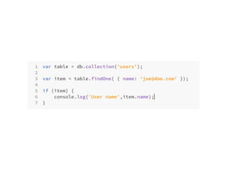 How to build mobile API with Node.js