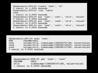 Non-Relational Databases at ACCU2011