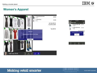 Building a smarter planet
© 2012 IBM Corporation
Women’s Apparel
 