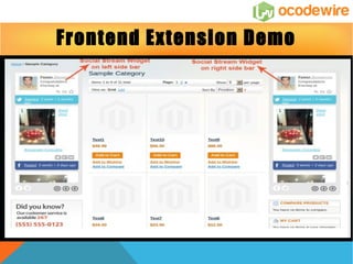 Frontend Extension Demo 
 