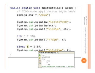 Mr.Warawut
             Chapter 2 Basic Programming Concepts
 Khangkhan
                                                    61
 