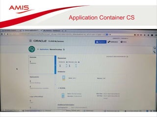 Application Container CS
 