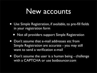 OpenID Bootcamp Tutorial