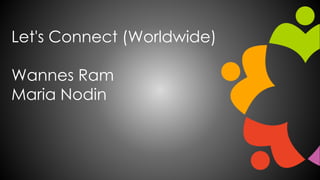 Let's Connect (Worldwide)
Wannes Ram
Maria Nodin
 