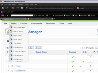 Open source Content Management System Joomla PPT by swapnil chafale