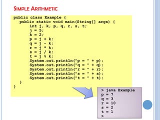 Increment and Decrement operators++ and --Common Shorthanda = a + 1;		a++; or ++a;a = a - 1;		a--; or --a;