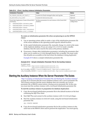 Oracle backup and recovery user's guide