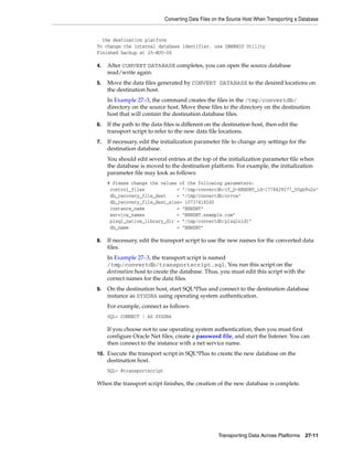 Oracle backup and recovery user's guide