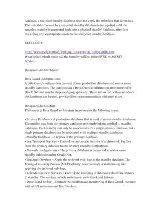 Oracle faq2