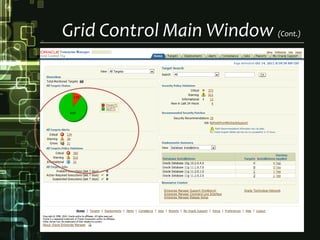 Grid Control Main Window (Cont.)