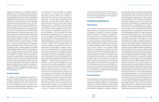 14 | PAC® Neonatología–4 | Libro 2 PAC® Neonatología–4 | Libro 2 | 15
Principios de fisiología y mecánica de la respiración
Insuficiencia respiratoria neonatal
como el ácido docosahexaenoico (DHA) parece dis-
minuir la frecuencia de estas dos enfermedades, los
resultados de la suplementación con este ácido gra-
so aún no son concluyentes.9,15
CUIDADOS GENERALES
Alimentación
Como cuidado fundamental de todos los niños a
quienes se apoya a la ventilación es el aporte nutri-
cio apropiado y suficiente. Es necesario considerar
desde el nacimiento o al ingreso a la UCIN del niño,
un plan de nutrición, lo más dinámico posible cuan-
do más pequeño sea de edad gestacional, el aporte
de nutrición enteral es lo más apropiado, con las li-
mitaciones relacionadas a riesgo de complicaciones,
como la enterocolitis necrosante (ECN), cuando no
es posible alimentación enteral completa se puede
usar el estímulo enteral lo más temprano posible.
Cuando no es posible usar la vía enteral o se consi-
dera que será insuficiente, es necesario el apoyo de
nutrición parenteral, que puede darse desde las pri-
meras horas de vida, cuando se considere no posi-
ble la alimentación completa por vía enteral, siempre
considerar que los niños pretérmino requieren de
aporte de proteínas alto desde el primer día de vida,
de ser posible con uso de proteínas altas consideran-
do la edad gestacional, los más pequeños deben ini-
ciar con aporte más elevado, que les permitirá mayor
síntesis de proteínas con balance nitrogenado positi-
vo, con el consecuente desarrollo físico y del sistema
nervioso adecuadamente.10
Antimicrobianos
El uso cauteloso de antimicrobianos es fundamental en
una UCIN, los riesgos de infección son muchos por el
simple hecho de la edad de gestación, uso de catéteres
intravenosos, invasión en el apoyo ventilatorio, ayuno
y otros factores, esto hace que se administren muchos
antimicrobianos profilácticos; sin embargo, también se
ha podido documentar los riesgos de estas prácticas,
documentándose mayor frecuencia de sepsis tardía,
más frecuencia de ECN en niños que se les dio por
tiempo prolongado antimicrobianos en sepsis tempra-
na no demostrada, como es el caso de los antibióticos
profilácticos, comparado con los niños a los que no se
les administró antimicrobiano o se suspendieron en los
primeros tres días, si se demostraba que no había in-
fección activa. El uso inadecuado de antimicrobianos,
pone en riesgo al niño, su microbiota del momento y
posiblemente de años posteriores, pero también modi-
fica la bacteriología de cada UCIN y pone en riesgo de
sobre infecciones al propio niño y a otros de la misma
UCIN. No se ha demostrado utilidad usar antimicrobia-
nos profilácticos por el solo hecho de aplicar un catéter
intravascular o por intubar a un paciente, por lo que no
se recomienda la ministración profiláctica de antimicro-
bianos. Por ser la sepsis neonatal un padecimiento de
manifestaciones poco específicas es frecuente que se
confunda o que se considere necesario el aporte de es-
tos medicamentos en forma excesiva, cuando se usa el
antimicrobianos, de acuerdo a la evolución clínica, exá-
menesdelaboratorioqueestudienlarespuestainflama-
toria como biometría hemática (BH), proteína C reactiva,
procalcitonina, velocidad de sedimentación globular.
Además de cultivos de sangre o de otras secreciones
corporales, en cuanto se tenga integrado estos resul-
tados que puede ser en 48 a 72 horas se puede con-
siderar el suspender los antimicrobianos. El tratamiento
temprano de la sepsis es determinante para el pronósti-
co, pero también el uso inadecuado de antimicrobianos
puede ser perjudicial para el mismo paciente y el resto
de nuestros pacientes en la UCIN por los cambios de la
bacteriología del ambiente. Son necesarias campañas
constantes y efectivas de un adecuado lavado de ma-
nos en cada UCIN, nunca está de más el lavado de ma-
nos en la oportunidad adecuada, esto puede disminuir
en forma notable la cantidad de infecciones relaciona-
das a catéter intravenoso, así como de neumonías, aso-
ciadas a ventilación o no. Además de micosis locales o
sistémicas. Una adecuada política de aseo de manos es
indispensable en la vigilancia de las UCIN.16
displasia broncopulmonar. La ministración puede ser
profiláctica en los 30 minutos de vida, o de rescate tem-
prano cuando se usa en las dos primeras horas de vida.
Los trabajos realizados antes del 2010, consideraban la
necesidad de usar el producto en forma preventiva en
todos los niños menores de 30 semanas; sin embargo,
recientemente se demuestra que el uso de CPAP inme-
diato al nacer permite disminuir las necesidades de sur-
factante exógeno en más de 40% de los casos, por lo
queactualmenteseaceptaquesiseusatempranamen-
te el CPAP y el niño requiere de más de 40% de oxíge-
no para poder tener una saturación adecuada, es con-
veniente usar una dosis del surfactante y extubar, para
pasar nuevamente al CPAP, lo que se conoce como
INSURE (INtubar-SURfactante-Extubar). Esto disminuye
los riesgos de la asistencia a la ventilación y mantendrá
al niño con métodos no invasivos de apoyo a la venti-
lación. Cuando es necesario intubar a un pretérmino
para lograr estabilizar durante la reanimación al nacer,
está indicado utilizar surfactante alveolar que mejorará
ladistensibilidadypermitedisminuirlasnecesidadesde
apoyo. En todos los casos que ya se maneja con CPAP
y las necesidades de oxígeno aumentan a más de 50%
para mantener su saturación de pulso adecuada, es
necesaria una segunda hasta una tercera dosis de este
producto a las 8 a 12 horas de su ministración inicial, de
acuerdo a cada producto utilizado. Cuando se ha usa-
do el surfactante exógeno existe mejoría inmediata del
paciente, requiriendo menor presión de insuflación y
menor concentración de oxígeno, por lo que el clínico
debe estar cerca de su paciente para modificar el apoyo
en forma progresiva.6,7,10,11,13
Complicaciones
En cualquiera de las modalidades de ventilación se
debe hacer cuidado especial de las complicaciones
inmediatas, mediatas y tardías. Tratar de prevenir estas
complicaciones debe ser uno de los objetivos inicia-
les. Por lo que desde que se inicia el apoyo en cual-
quiera de las modalidades debe considerarse un plan
de retiro, incluyendo el suplemento de oxígeno.
Las complicaciones más frecuentes en la asisten-
cia mecánica a la ventilación están: barotrauma,
volutrauma, neumonía, disminución del gasto car-
diaco, lesión de la vía aérea, hemorragia pulmonar,
obstrucción de cánula. Estas complicaciones han
demostrado que el principal factor de riesgo es la
edad gestacional y peso, entre menor sean estos los
riesgos aumentan. Las diferentes técnicas de apoyo
a la ventilación tratan de disminuir estas complica-
ciones, haciendo más amigables las curvas de pre-
sión volumen que se desprenden al paciente, equi-
pos más sensibles y con más alarmas. Pero hasta
ahora seguimos dependiendo en la mayoría de los
caos de una vigilancia cuidadosa de nuestros equi-
pos de enfermería y médicos encargados de las UCI,
quienes deben tener un conocimiento amplio de las
variables fisiológicas del paciente y los cambios que
se tienen en relación con las complicaciones, que
se pueden identificar tempranamente y tratarse con
oportunidad. El uso de sedación y relajación muscu-
lar en los pacientes asistidos a la ventilación puede
aumentar las complicaciones, la relajación muscular
pocas veces es necesaria. La analgesia no debe ser
rutinaria pero sí evaluar las necesidades en cada pa-
ciente y administrar los fármacos apropiados. A me-
diano y largo plazo puede haber DBP, ROP, estenosis
subglótica.14
Complicaciones relacionadas princi-
palmente con el uso excesivo de oxígeno, lo que se
ha tratado en el apartado correspondiente a uso de
oxígeno. Existe una correlación directa con inestabi-
lidad de la saturación de pulso con lesión de DBP y
ROP, por lo que los esfuerzos van en relación con el
uso de la menor cantidad de oxígeno necesaria, aún
no se establece por completo los niveles adecuados
en estos paciente. Por otro lado, se ha demostrado
la falta de ganancia de peso en los paciente de muy
poca edad gestacional con el desarrollo de patolo-
gía crónica como DBP y ROP, por lo que la recomen-
dación es de alimentar en forma temprana con los
aportes máximos posibles y de ser necesario tener
un plan de administración mixta de nutrientes tanto
VO como IV. El aporte de nutrimentos específicos
contenido
 
