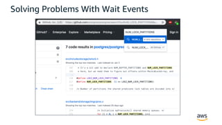 Solving Problems With Wait Events
 