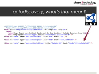 autodiscovery, what’s that mean?
 
