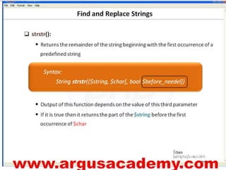 Php string