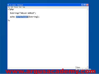 Php string
