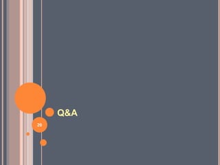 Q&A
20
 