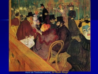 Henri de Toulouse-Lautrec ,  Le Moulin Rouge 