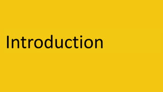Introduction
 