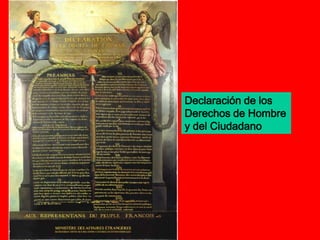 Declaración de los
Derechos de Hombre
y del Ciudadano
 
