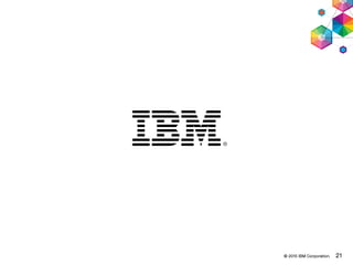 © 2015 IBM Corporation. 21
 