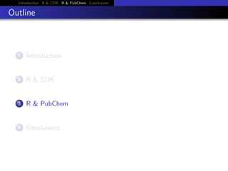 Integrating R with the CDK: Enhanced Chemical Data Mining