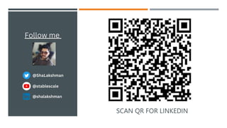 SCAN QR FOR LINKEDIN
 