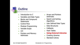Introduction C Programming