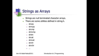Introduction C Programming