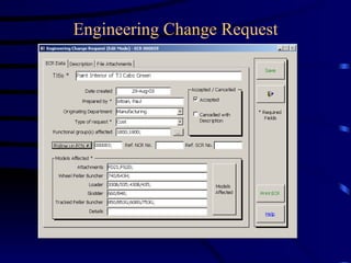Engineering Change Request 