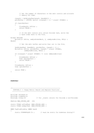 Programming windows