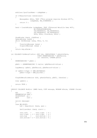 Programming windows