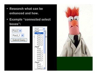 Progressive Enhancement with JavaScript and Ajax