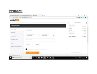 Payment:
 