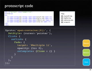 Protoscript - Simplified prototype scripting