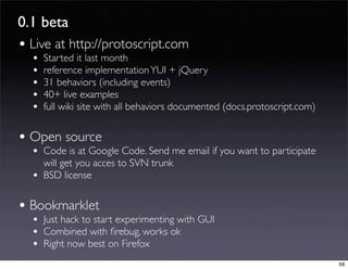Protoscript - Simplified prototype scripting
