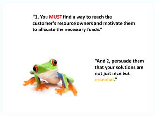 Selling in a Downturn Economy - A summary