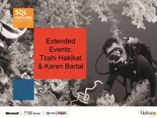 Extended
   Events:
Tzahi Hakikat
& Keren Bartal
 