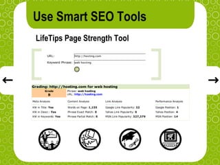 Use Smart SEO Tools
LifeTips Page Strength Tool
 