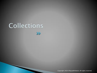Copyright 2020 @SquadInfotech, All rights reserved.
 