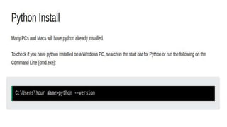 cover every basics of python with this..