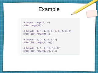 Example
 
