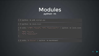 Python Tips - Luca Lanziani - Codemotion Roma 2015