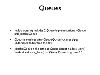Multiprocessing with python