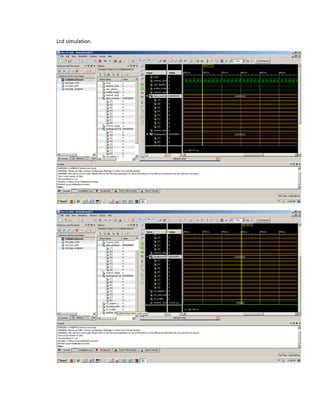 Lcd simulation.

 