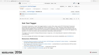 Reflected Intelligence - Lucene/Solr as a self-learning data system: Presented by Trey Grainger, Lucidworks