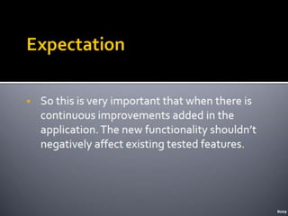 Regression Testing