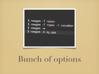 Rubygem Dev And Workflow